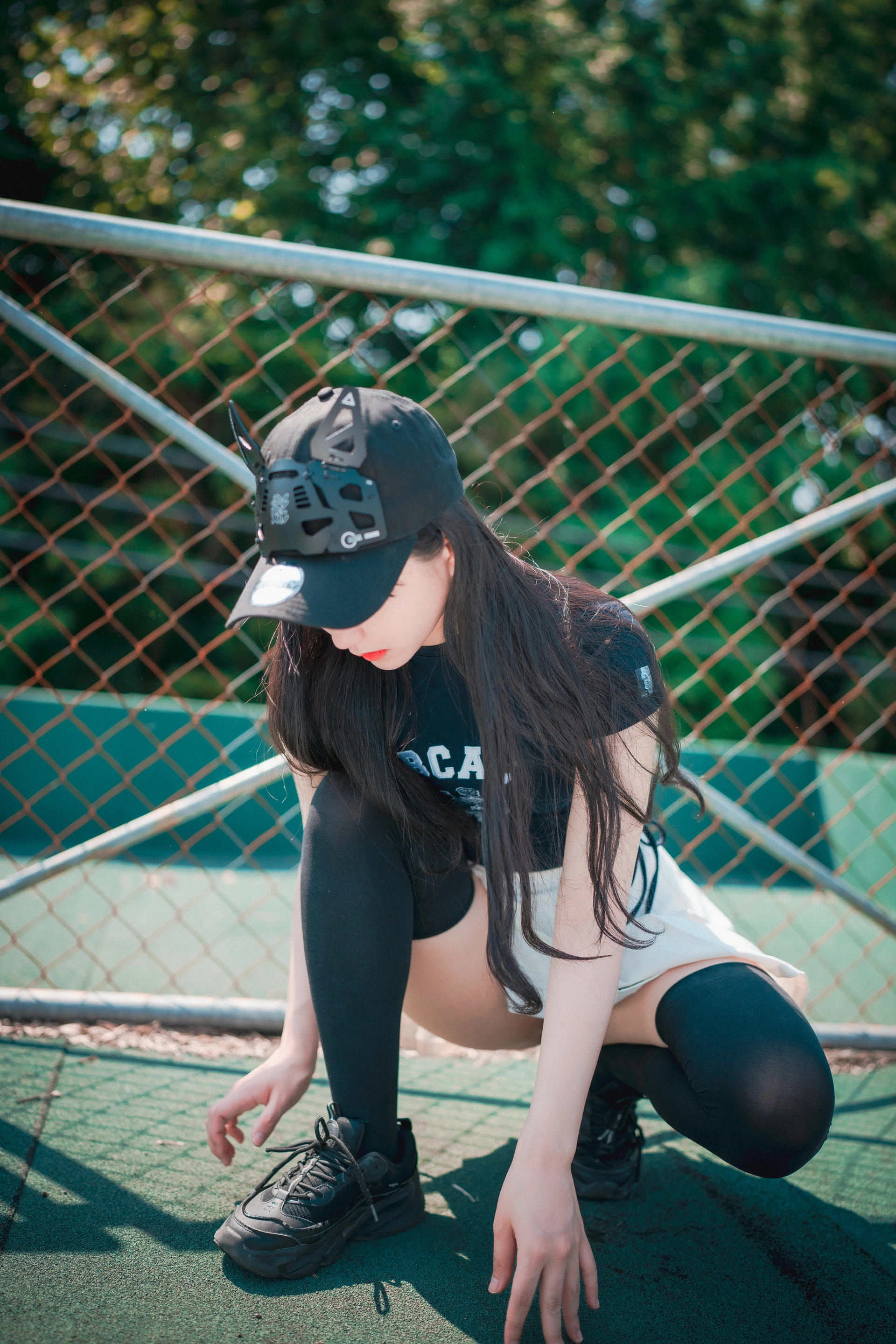 180.[DJAWA] Jenny – Classic Athletic Girl in Navy Blue 1